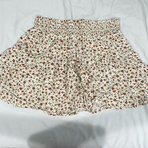 Floral Miniskirt Size M